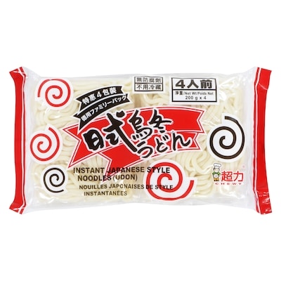 Instant Japanese Style Noodles Udon