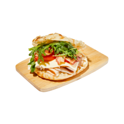 null Turkey Bacon Romanaccia Sandwich 290 g, $3.10/100g