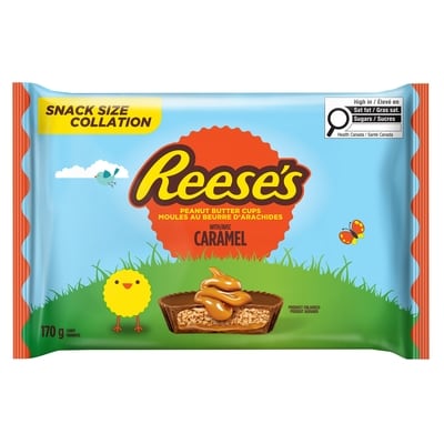 Reese's Peanut Butter Cups With Caramel 170 g, $3.82/100g