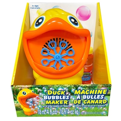 Machine à bulles de canard 1 ea, 20,00 $/1ch