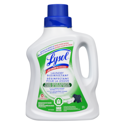 Lysol Laundry Disinfectant Tough Odour Eliminator 2.7 l, $0.70/100ml