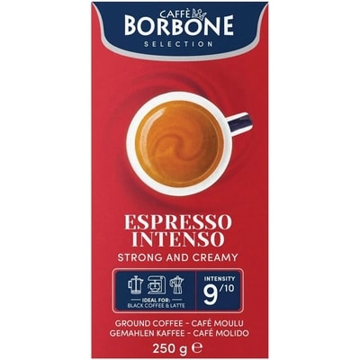 Caffe Borbone Ground Coffee, Espresso Intenso 250 g, $3.20/100g