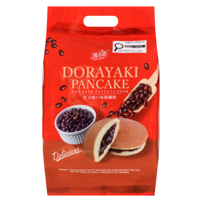  Crêpe dorayaki à la pâte de haricots rouges 660 g, 2,42 $/100g