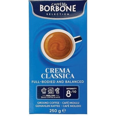 Caffe Borbone Ground Coffee, Crema Classica 250 g, $3.20/100g