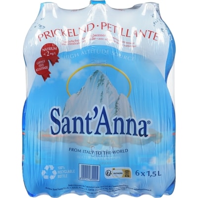 Sant'Anna Sparkling Water 1.5 l, $0.17/100ml