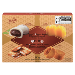 Yuki & Love Taiwan's Four Treasure Gift Set - Assorted Confectionery 297 g, $1.64/100g