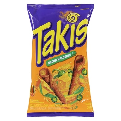 Takis Nacho Xplosion Rolled Tortilla Chips 260 g, $1.92/100g