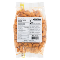 Johnvince Foods Spicy Cashews 240 g, $3.75/100g