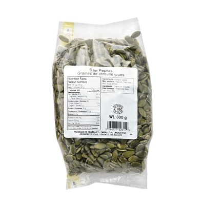 Johnvince Foods Raw Pumpkin Seeds 300 g, $2.00/100g