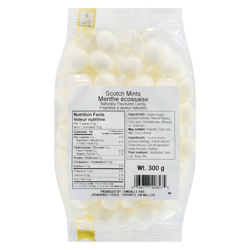 Naturally Flavoured Candy Scotch Mints