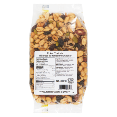 Johnvince Foods Poker Trail Mix 350 g, $1.43/100g