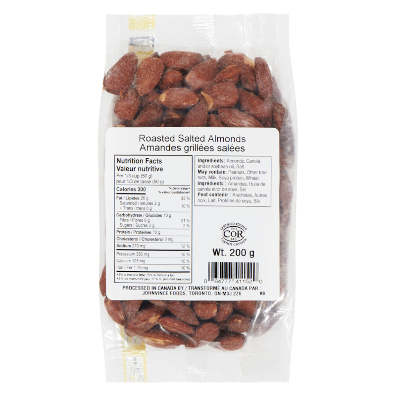 Roasted Salted Almonds