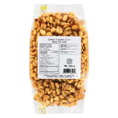 Johnvince Foods Salted Toasted Corn 280 g, $2.50/100g