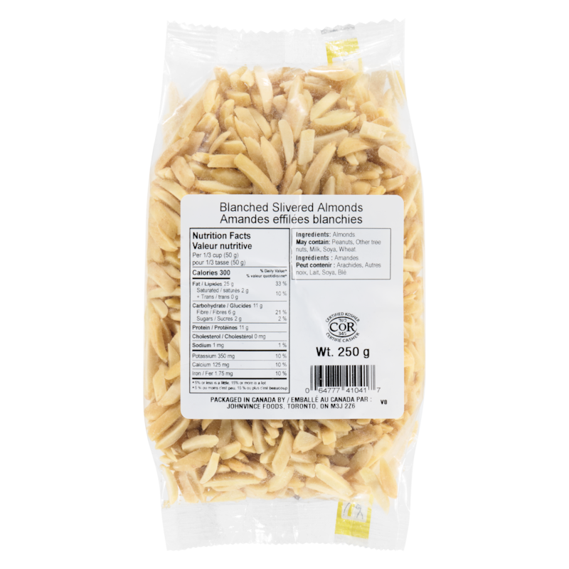 Blanched Slivered Almonds