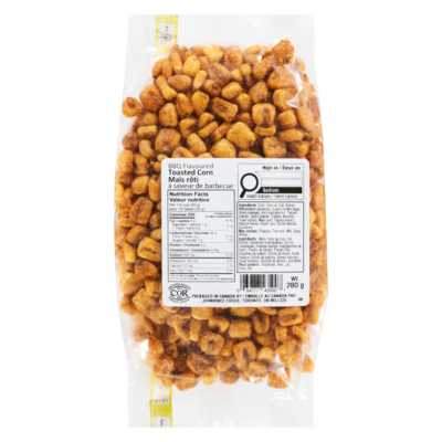 Johnvince Foods Bbq Flavoured Toasted Corn 280 g, $2.14/100g