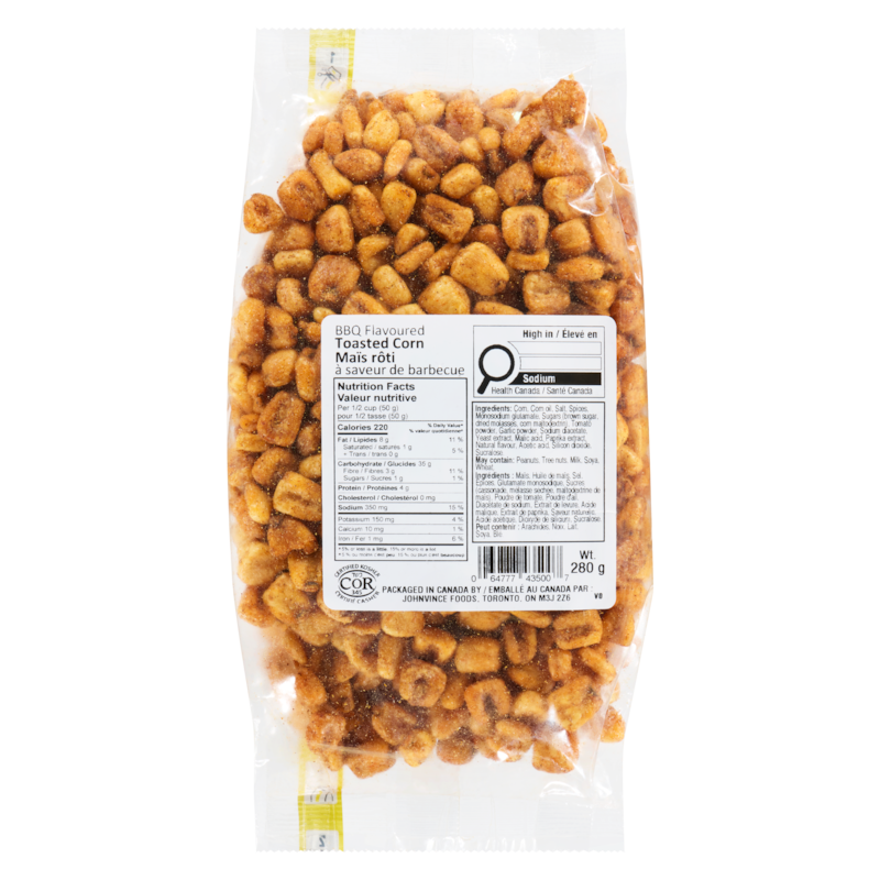 Bbq Flavoured Toasted Corn