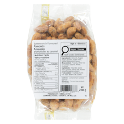 Johnvince Foods Butterscotch Flavoured Almonds 230 g, $3.91/100g