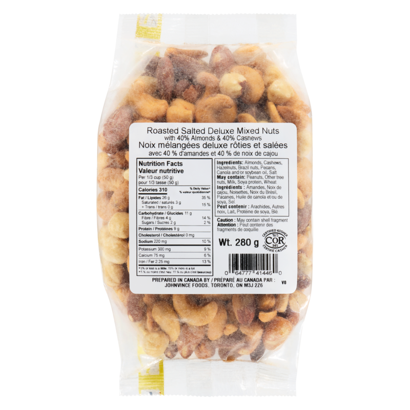 Roasted Salted Deluxe Mixed Nuts
