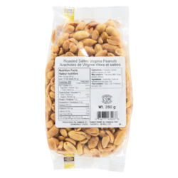Johnvince Foods Roasted Salted Virginia Peanuts 280 g, $1.79/100g