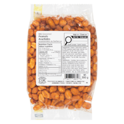 Johnvince Foods Arachides assaisonnées au barbecue 300 g, 1,67 $/100g