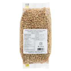 Johnvince Foods Graines de tournesol écalées rôties et salées 400 g, 1,25 $/100g