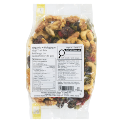 Johnvince Foods Goji Trail Mix, Organic 220 g, $3.64/100g