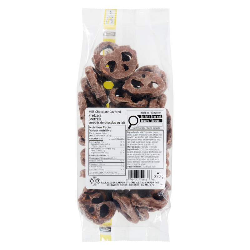 Milk Chocolate Covered Pretzels