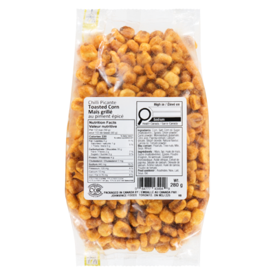 Johnvince Foods Chilli Picante Toasted Corn 280 g, $2.14/100g