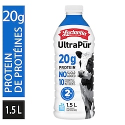 Lactantia Ultrapur Protein Ultra-Filtered Milk 2% 1.5 l, $0.40/100ml