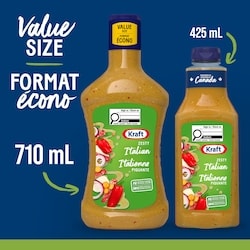 Kraft Zesty Italian Dressing - 710 ml | Your Independent Grocer