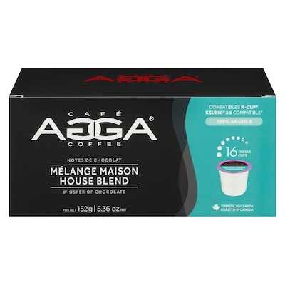 Agga Café mélange maison 152 g, 8,87 $/100g