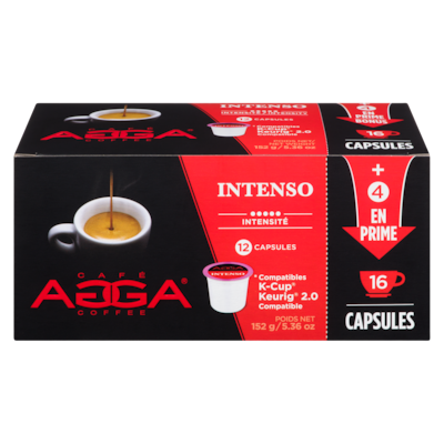 Agga Café intenso 152 g, 8,87 $/100g