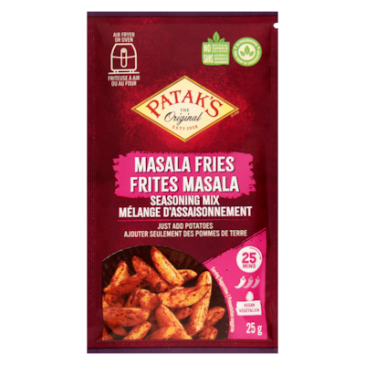 Pataks Seasoning Mix Masala Fries 25 g, $9.16/100g
