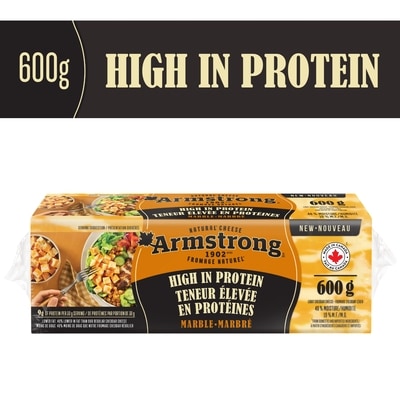 Armstrong Light Cheddar Cheese Marble 19 % M.F. 600 g, $1.75/100g