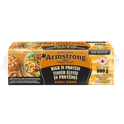 High in Protein Marble Cheddar Cheese