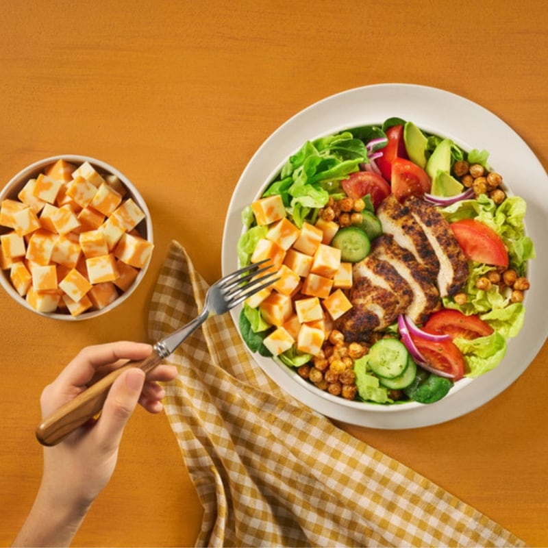 High in Protein Marble Cheddar Cheese