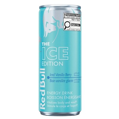 Red Bull Energy Drink, Baie vanillée glacée 250 ml, 1,60 $/100ml