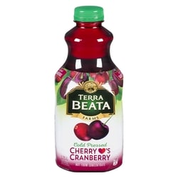 Terra Beata Real Fruit Beverage Cherry Cranberry 1.75 l, $0.50/100ml