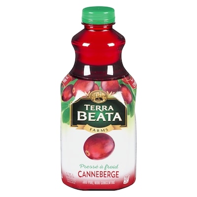 Terra Beata Boisson aux vrais fruits canneberge 1750 ml, 0,50 $/100ml