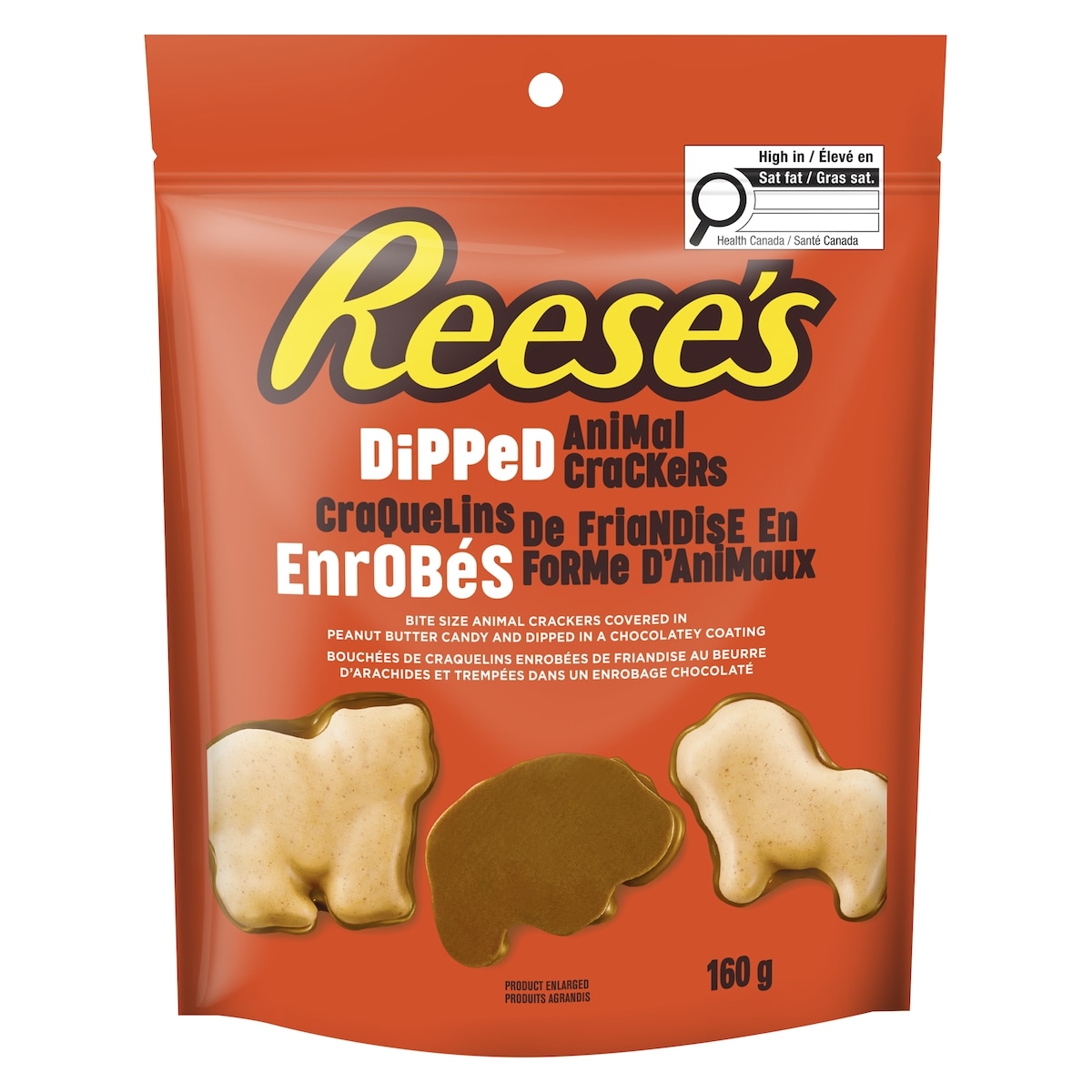 Reese's Dipped Animal Crackers 160 g, $5.31/100g