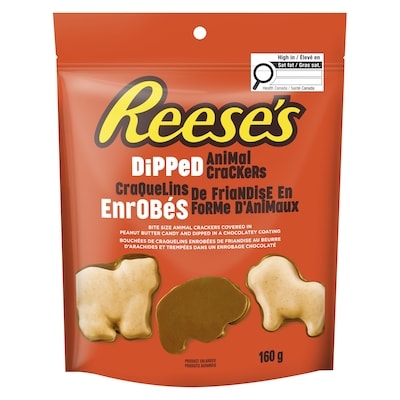 Reese's Dipped Animal Crackers 160 g, $2.50/100g