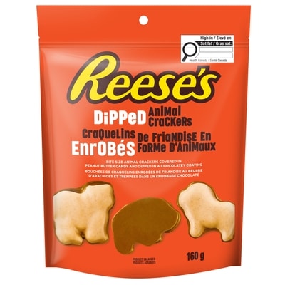 Reese’s Craquelins En Forme D'Animaux Enrobés 160 g, 4,37 $/100g
