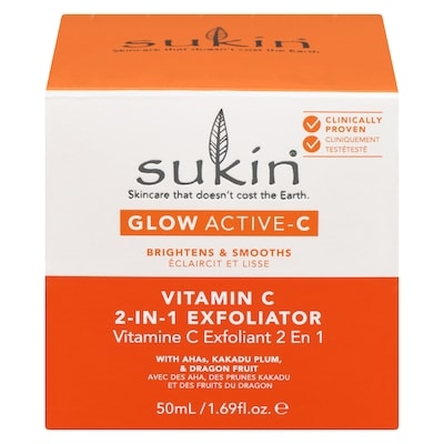 Sukin Vitamin C 2-In-1 Exfoliator 50 ml, $59.98/100ml