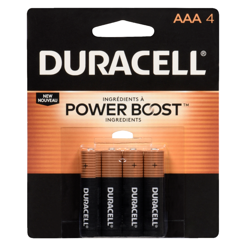 Alkaline Batteries AAA 4-Pack