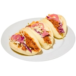 null Pulled Pork Bao Buns 875 g, $2.29/100g