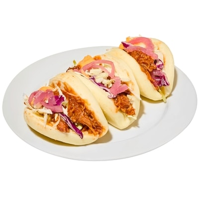null Petits pains Bao au porc effiloché 875 g, 2,29 $/100g