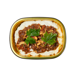 null Bœuf braisé avec purée de pommes de terre 410 g, 1,95 $/100g