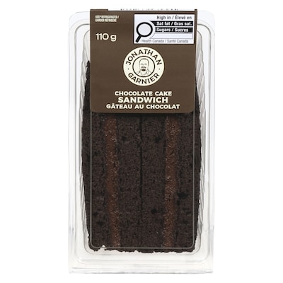 null Sandwich Chocolate Cake 110 g, $4.55/100g
