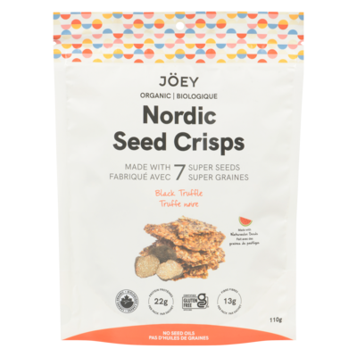 Joey's Nordic Seed Crisps Truffle 110 g, $7.95/100g