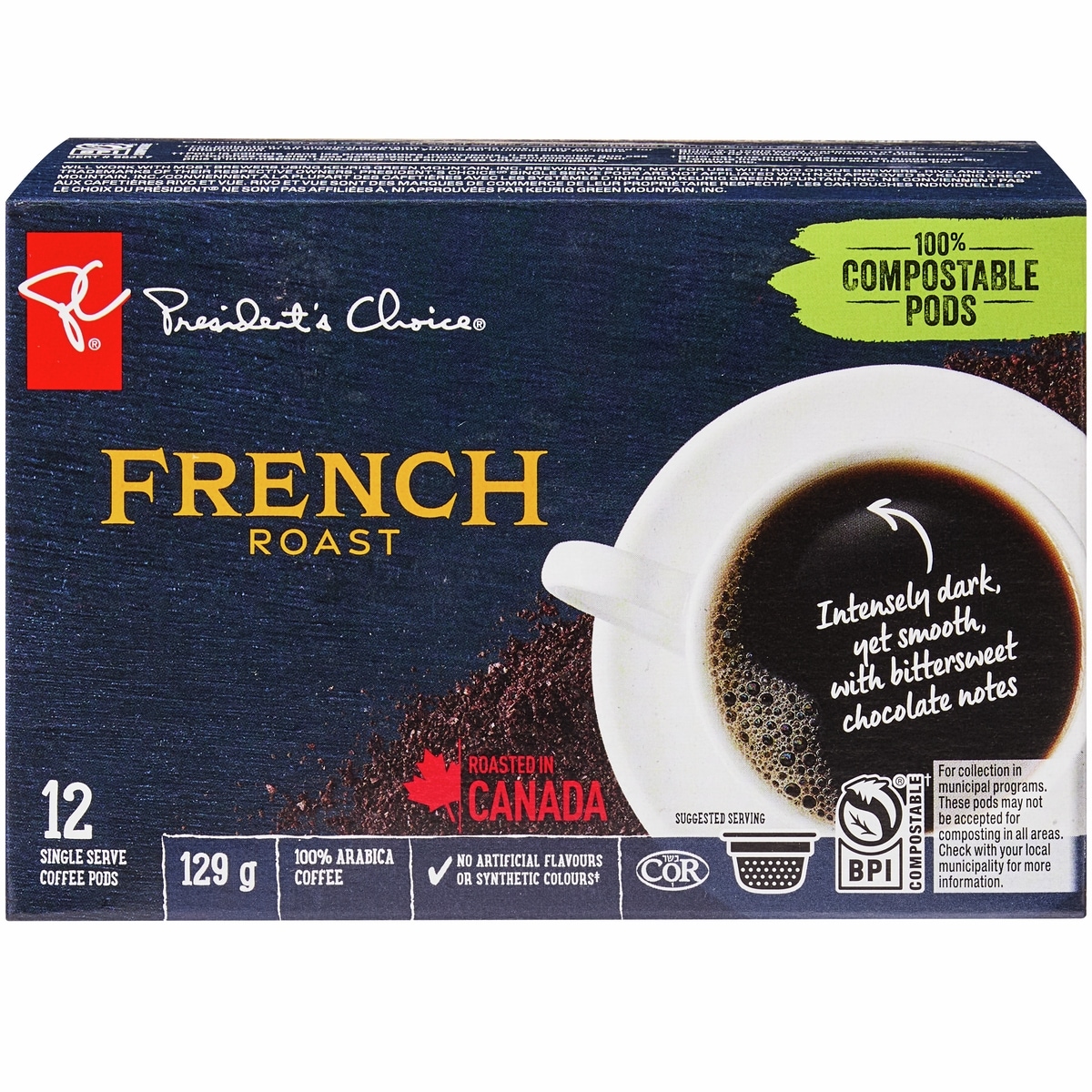 President's Choice French Roast Coffee Pods